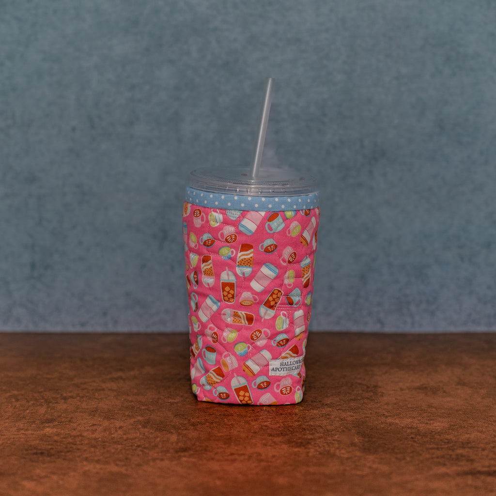 The Hallowroot Quilted Cup Coozie