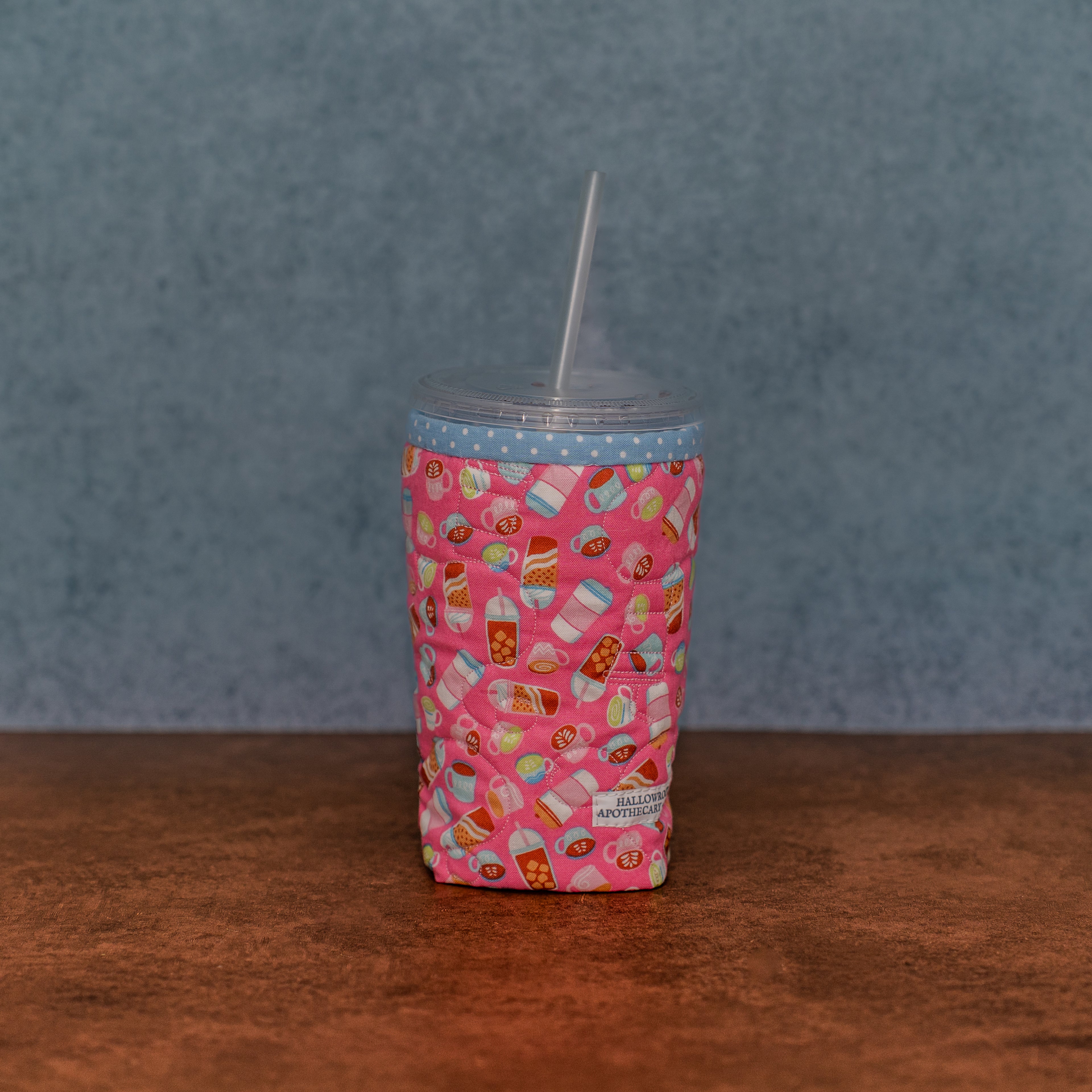 The Hallowroot Quilted Cup Coozie